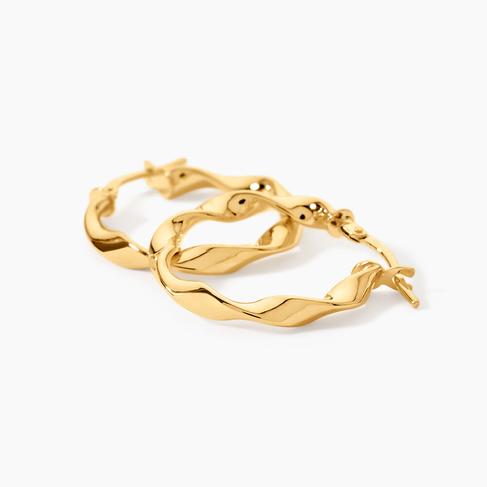 Cr&eacute;oles Falbala Or Jaune - Cr&eacute;oles Femme | Marc Orian