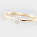 Bague Solitaire Athena Or Jaune Diamant