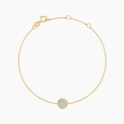 Bracelet Vaina Or Jaune Diamant - Bracelets cha&icirc;nes Femme | Marc Orian