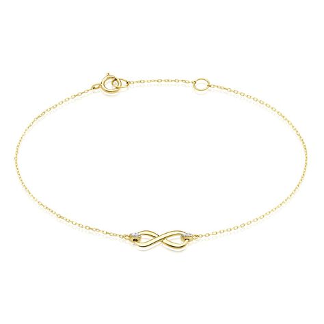 Bracelet Or Jaune Kistna Diamants - Bracelets chaînes Femme | Marc Orian