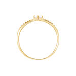 Bague Harmonia Or Jaune Oxyde De Zirconium - Solitaires Femme | Marc Orian