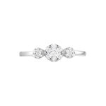 Bague Acil Argent Blanc Oxyde De Zirconium - Bijoux fantaisie Femme | Marc Orian