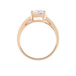 Bague Tatjana Or Rose Oxyde De Zirconium - Solitaires Femme | Marc Orian