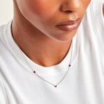 Collier Griotte Argent Blanc - Colliers fantaisie Femme | Marc Orian