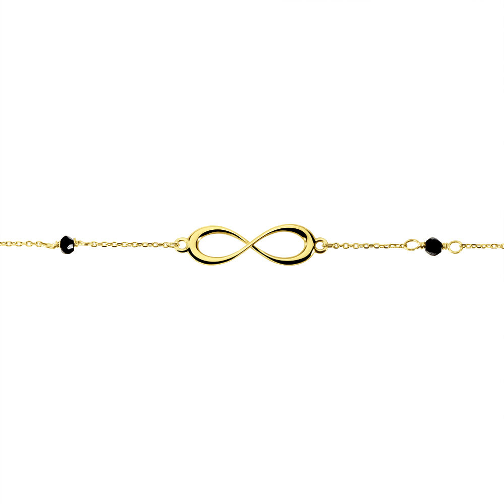 Bracelet Spya Infini Or Jaune Spinelle - Bracelets cha&icirc;nes Femme | Marc Orian