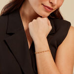 Bracelet Maille Dami Maille Grain De Cafe Or Jaune - Bracelets mailles Femme | Marc Orian
