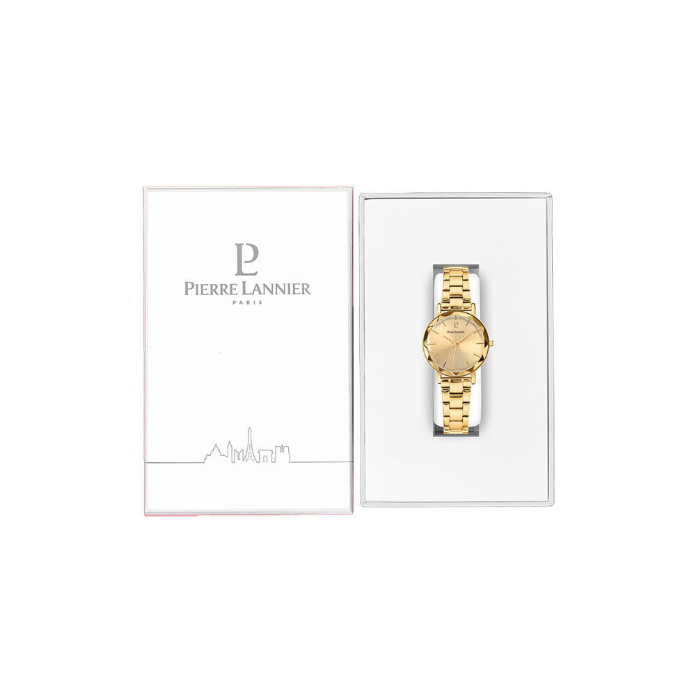 Montre Pierre Lannier Multiples Doré - Montres étanches Femme | Marc Orian