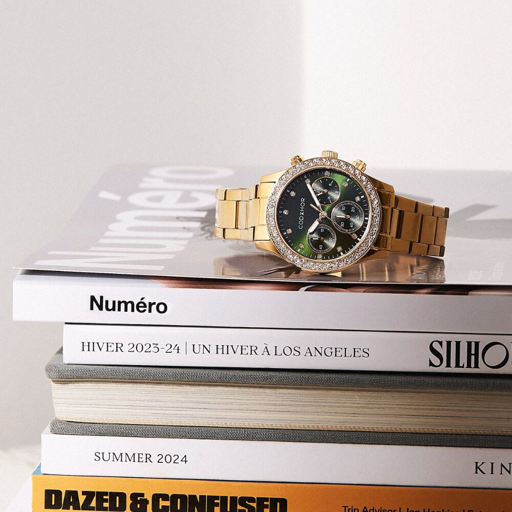 Montre Codhor Julia Vert - Montres étanches Femme | Marc Orian