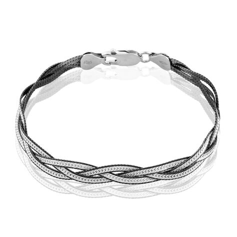 Bracelet Elae Argent Bicolore - Bracelets fantaisie Femme | Marc Orian