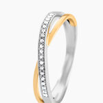 Bague Nivine Or Jaune Argent Blanc Oxyde De Zirconium - Bagues avec pierre Femme | Marc Orian