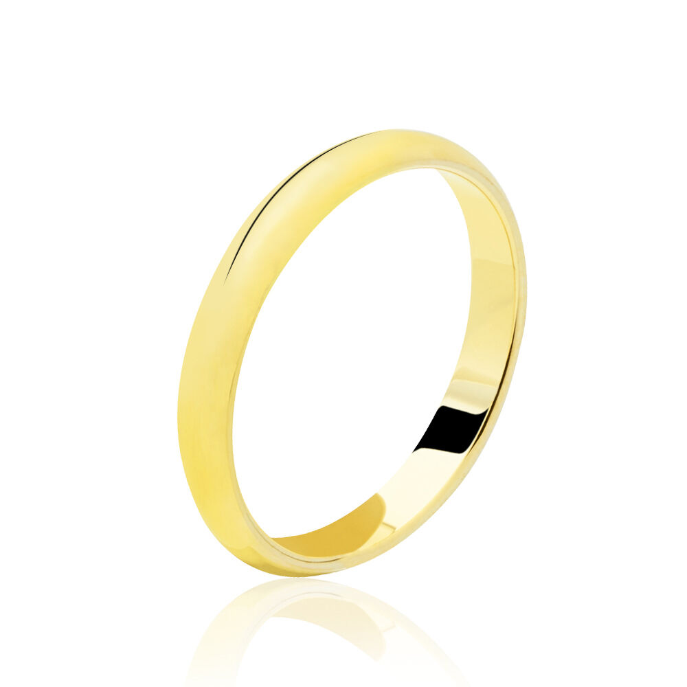 Alliance Demi Jonc Or Jaune - Alliances classiques Famille | Marc Orian