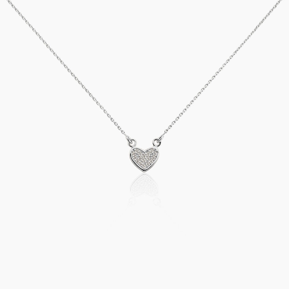 Collier Seya Argent Blanc Oxyde De Zirconium - Colliers avec pierres Femme | Marc Orian