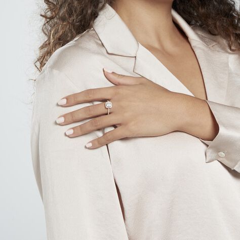 Bague Or Jaune Adrienne Oxydes De Zirconium - Bagues Solitaire Femme | Marc Orian