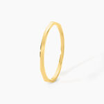 Bague Fino Acier Jaune - Bijoux fantaisie Femme | Marc Orian
