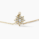 Collier Eva Acier Jaune Oxyde De Zirconium - Colliers avec pierres Femme | Marc Orian