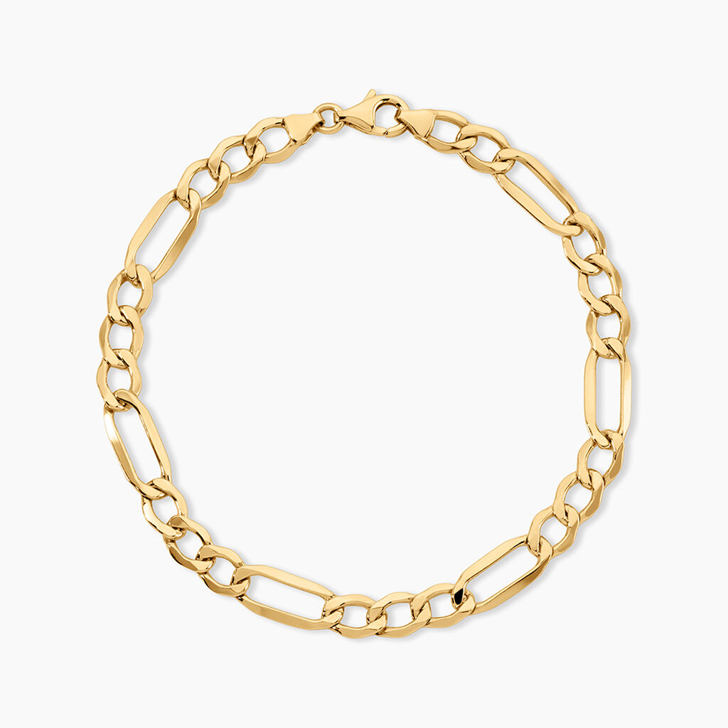 Bracelet Cameo Argent Dor&eacute; A L'Or 750/1000 - Bracelets cha&icirc;nes Femme | Marc Orian