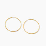 Cr&eacute;oles Dominae Flexible Or Jaune - Cr&eacute;oles Femme | Marc Orian