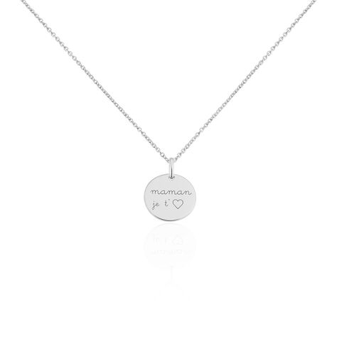 Collier Taissa Argent Blanc - Colliers fantaisie Femme | Marc Orian