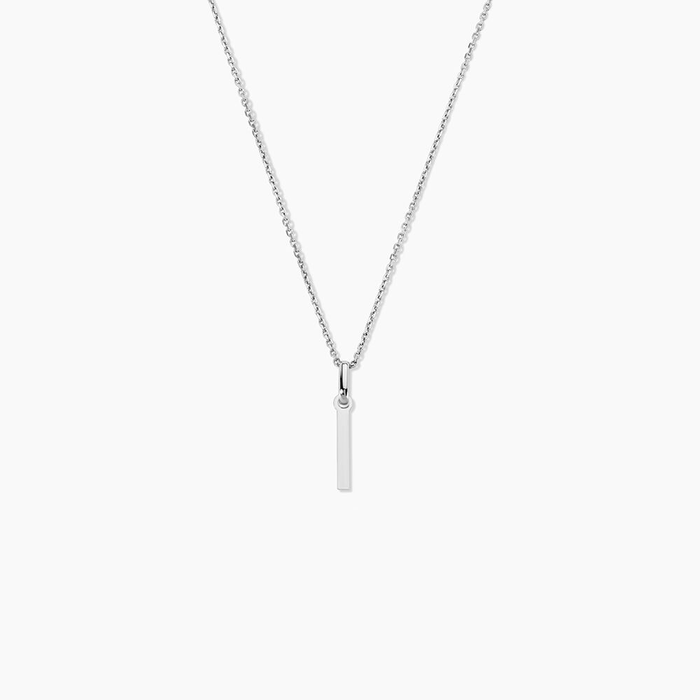 Pendentif Ionia Lettre Or Blanc - Pendentifs Famille | Marc Orian