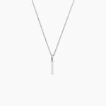 Pendentif Ionia Lettre Or Blanc - Pendentifs Famille | Marc Orian