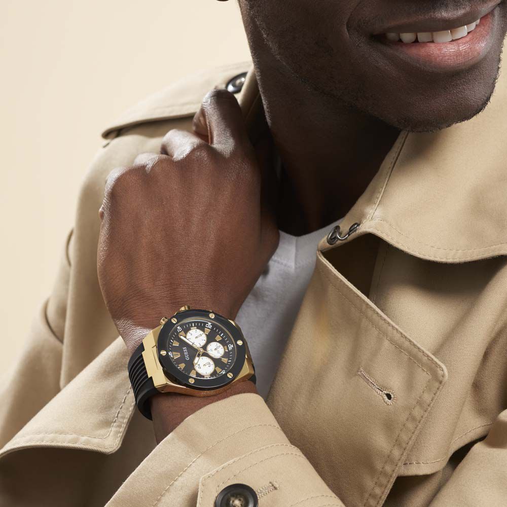 Montre Guess Poseidon Noir - Montres étanches Homme | Marc Orian