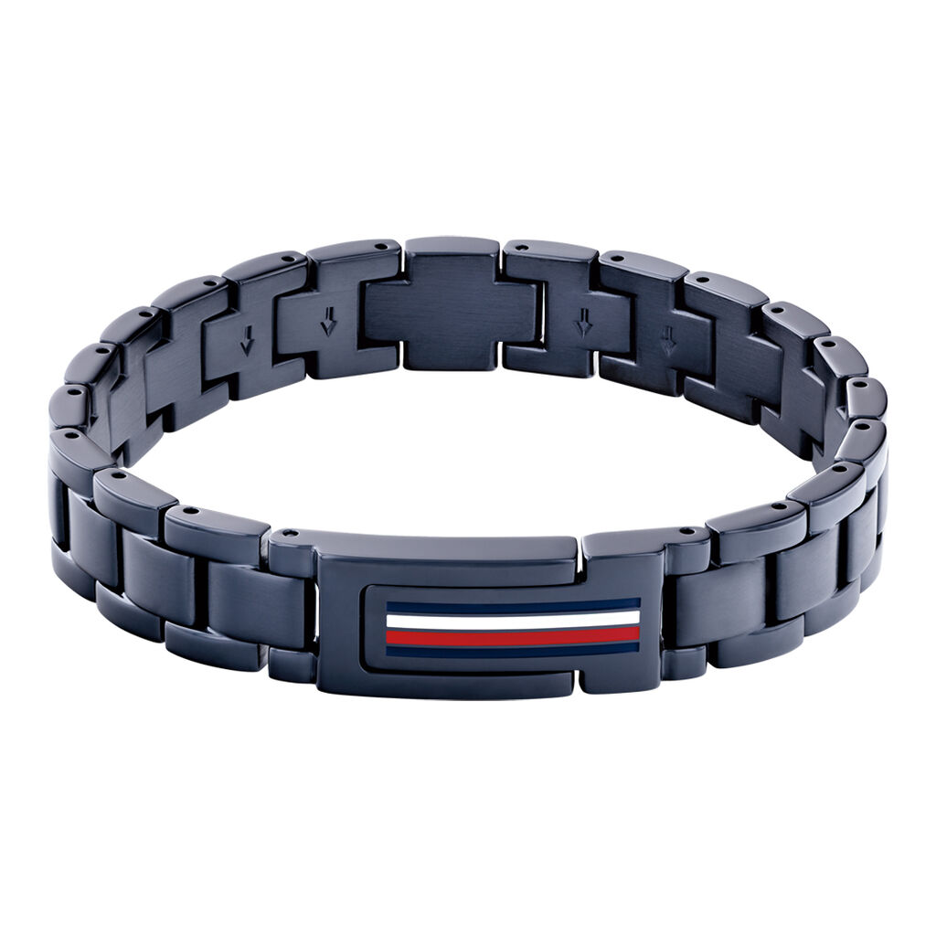 Bracelet Tommy Hilfiger Mason Acier Bleu - Bracelets cha&icirc;nes Homme | Marc Orian