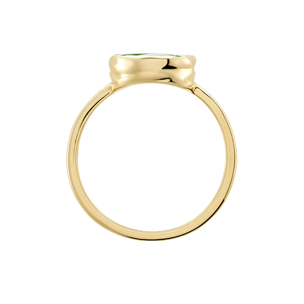 Bague Plaqu&eacute; Or Neassa Amazonite - Bijoux fantaisie Femme | Marc Orian