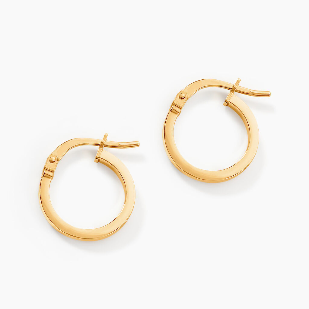 Cr&eacute;oles Thyrza Or Jaune - Cr&eacute;oles Femme | Marc Orian