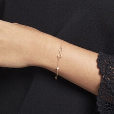 Bracelet Illenia Or Jaune Perle De Culture - Bracelets chaînes Femme | Marc Orian