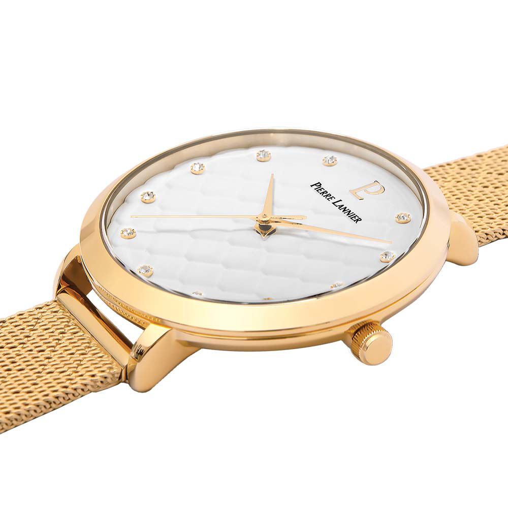 Montre Pierre Lannier Grace Blanc - Montres &eacute;tanches Femme | Marc Orian