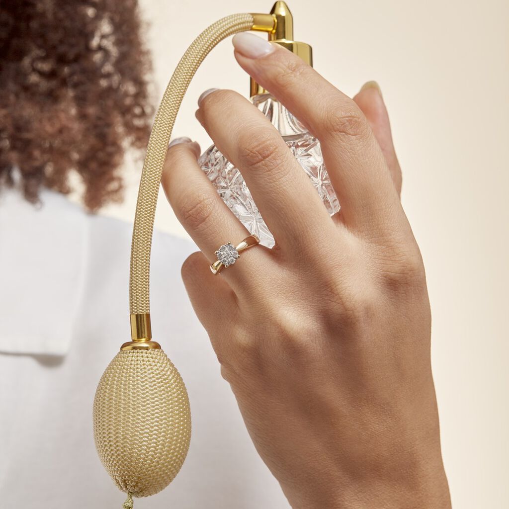 Bague Solitaire Artemis Or Jaune Diamant - Bagues Solitaire Femme | Marc Orian