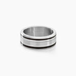 Bague Margalith Acier Blanc - Bijoux fantaisie Homme | Marc Orian