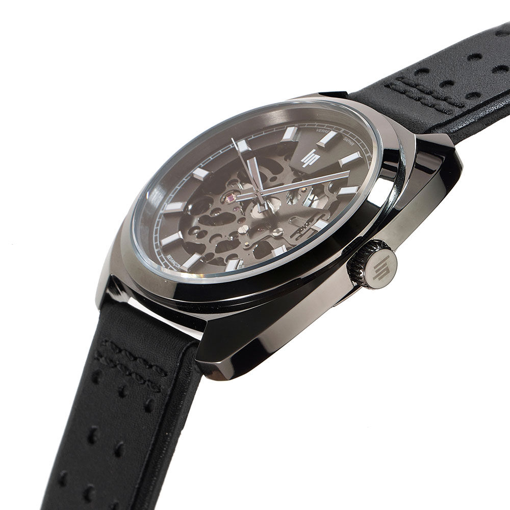 Montre Lip General De Gaulle Auto Squelette Gris - Montres automatiques Homme | Marc Orian
