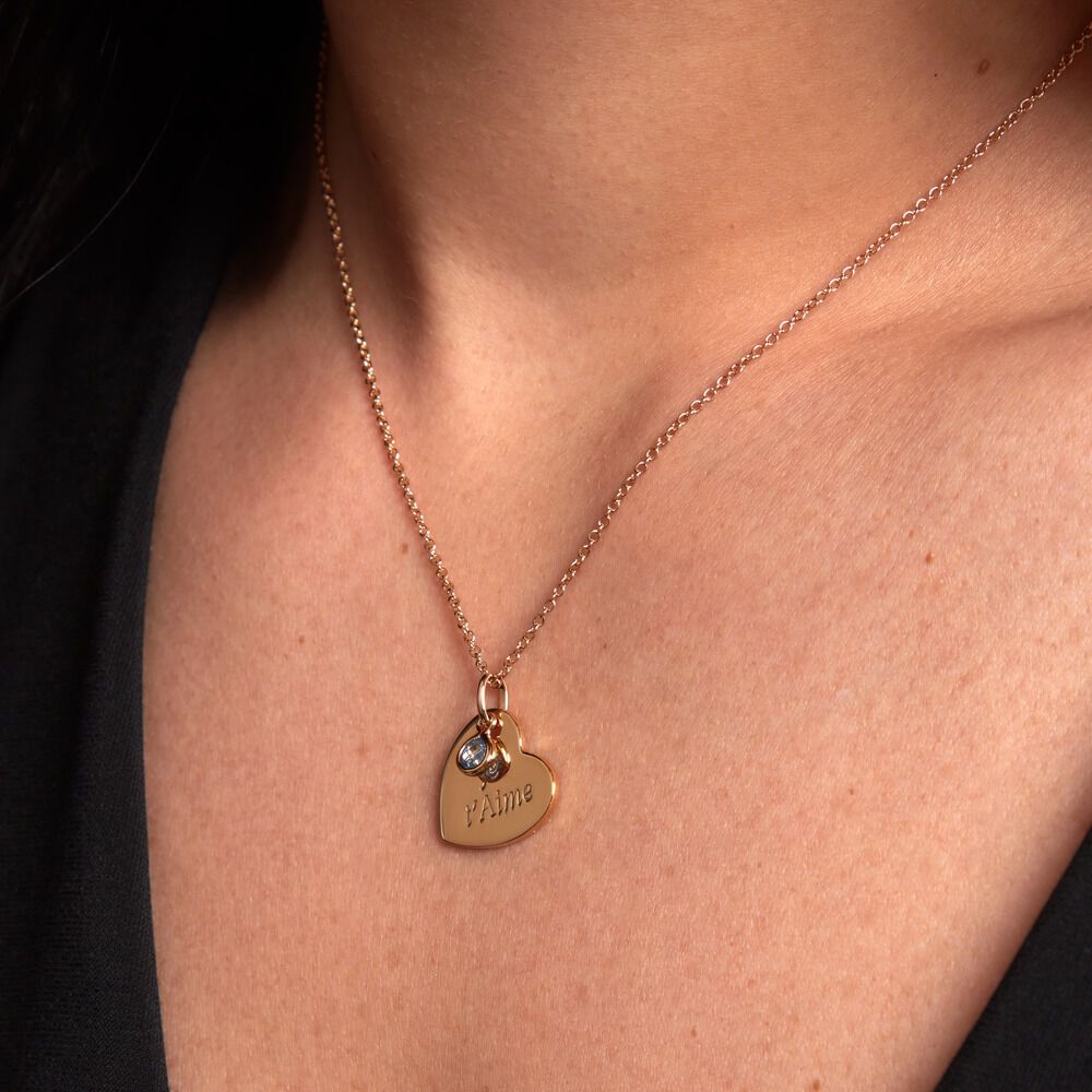 Collier Ulisses Plaqué Or Jaune Oxyde De Zirconium - Colliers avec pierres Femme | Marc Orian