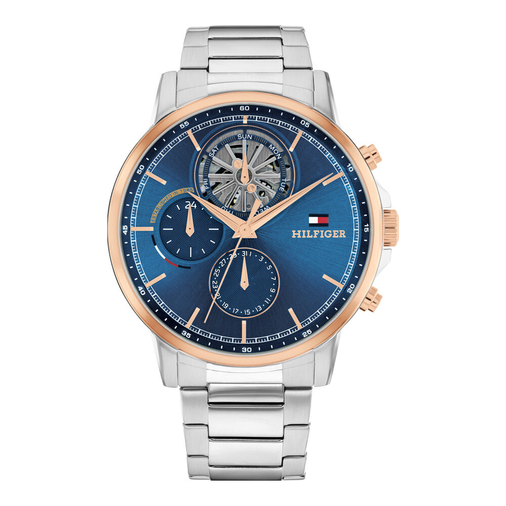 Montre Tommy Hilfiger Stewart Bleu - Montres étanches Homme | Marc Orian