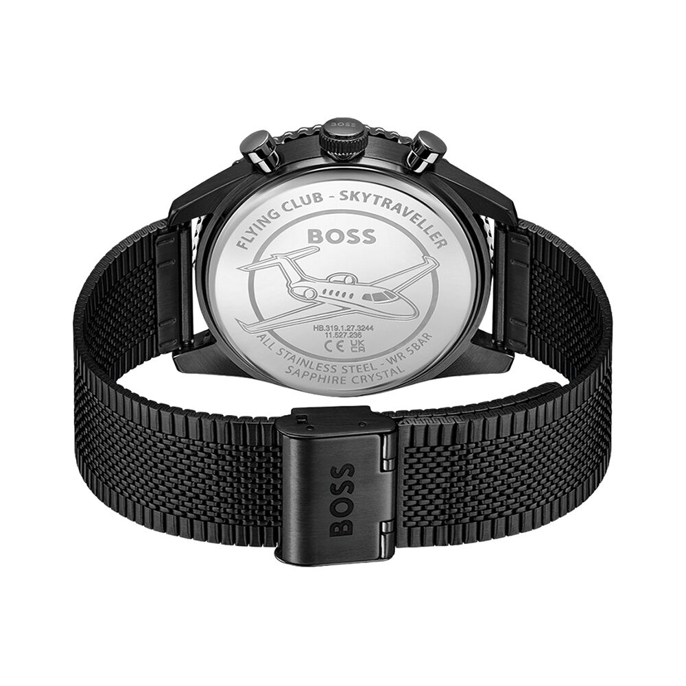 Montre Hugo Boss Skytraveller Pro Noir - Montres &eacute;tanches Homme | Marc Orian