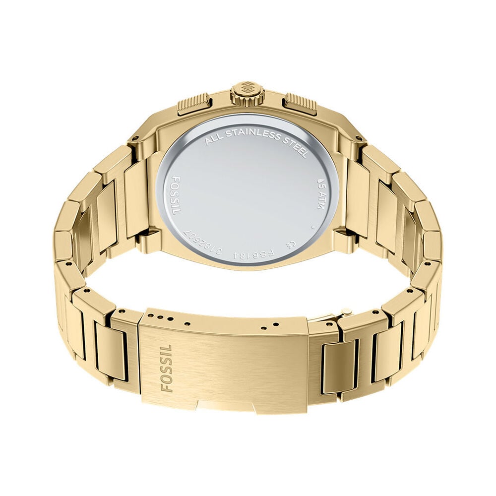 Montre Fossil Everett Chrono Marron - Montres &eacute;tanches Homme | Marc Orian