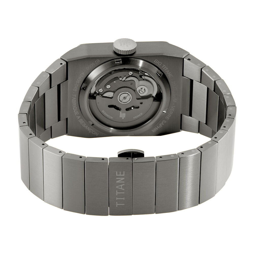 Montre Lip Big Titane Noir - Montres automatiques Homme | Marc Orian