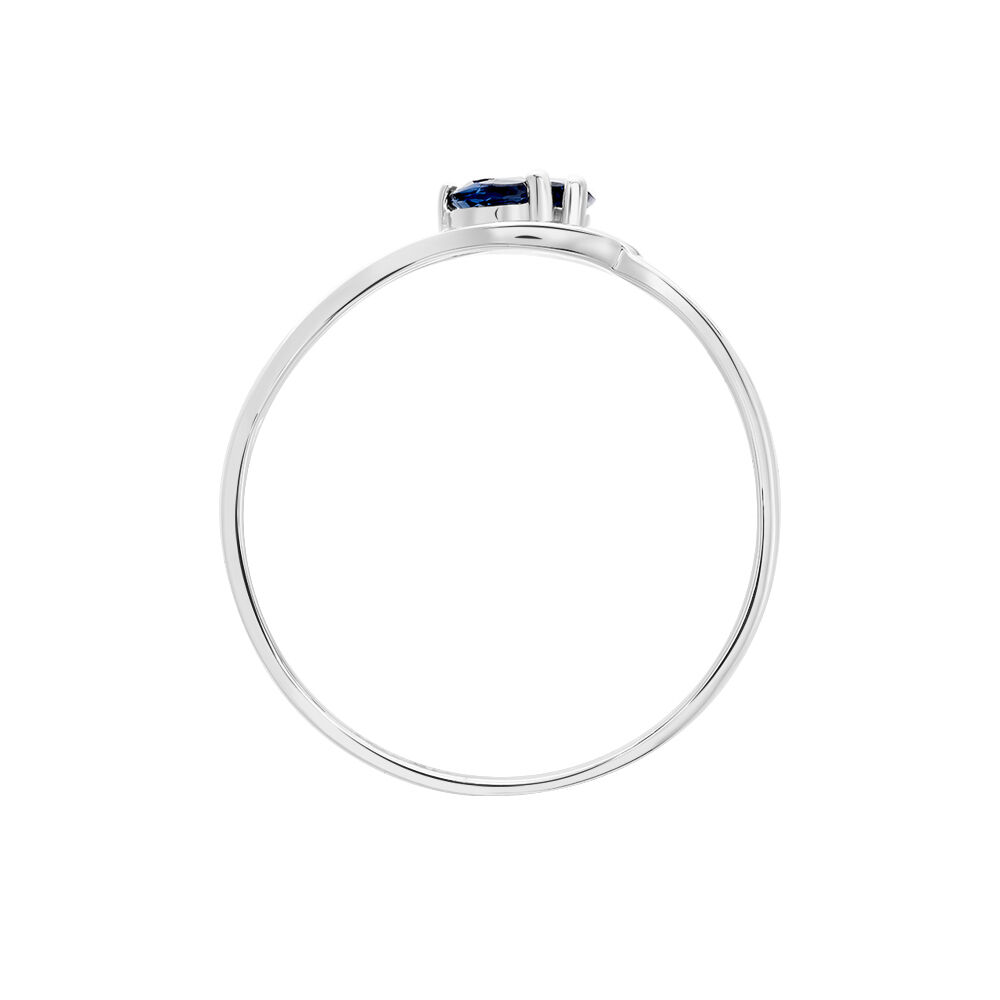 Bague Sakina Or Blanc Saphir - Bagues vintage Femme | Marc Orian