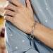 Bracelet Adolie Argent Blanc - Bracelets chaînes Femme | Marc Orian