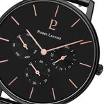Montre Pierre Lannier Collection Cityline Noir - Montres &eacute;tanches Homme | Marc Orian