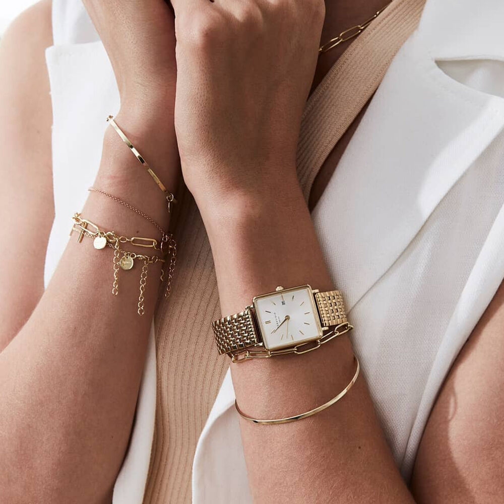Montre Rosefield The Boxy Blanc - Montres étanches Femme | Marc Orian