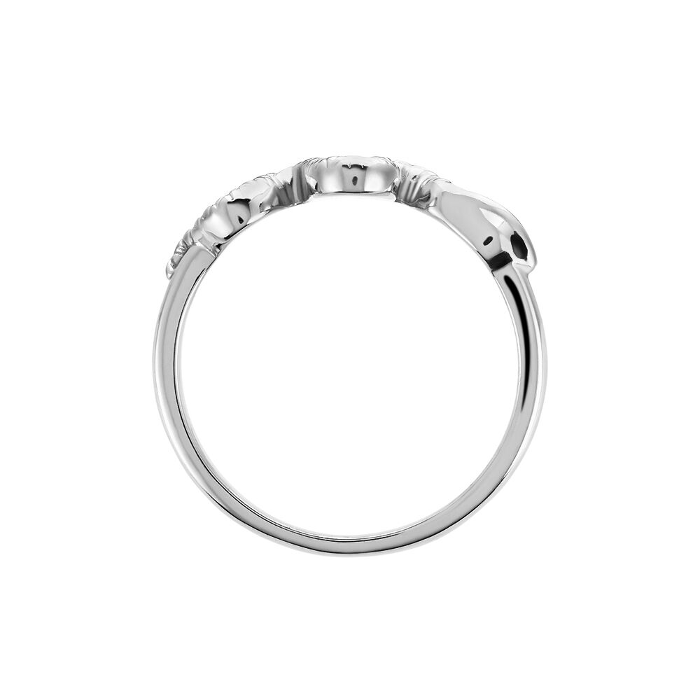 Bague Yoshie Argent Blanc - Bagues Femme | Marc Orian