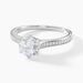 Bague Lydia Argent Blanc Oxyde De Zirconium - Solitaires Femme | Marc Orian