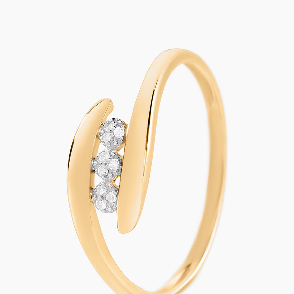 Bague Delphine Or Jaune Diamant - Parures de mariage Femme | Marc Orian