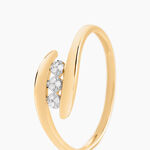 Bague Delphine Or Jaune Diamant - Parures de mariage Femme | Marc Orian