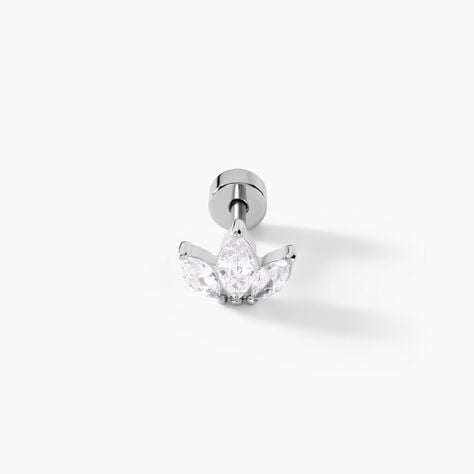 Piercing Gandie Acier Blanc Oxyde De Zirconium - Bijoux fantaisie Femme | Marc Orian