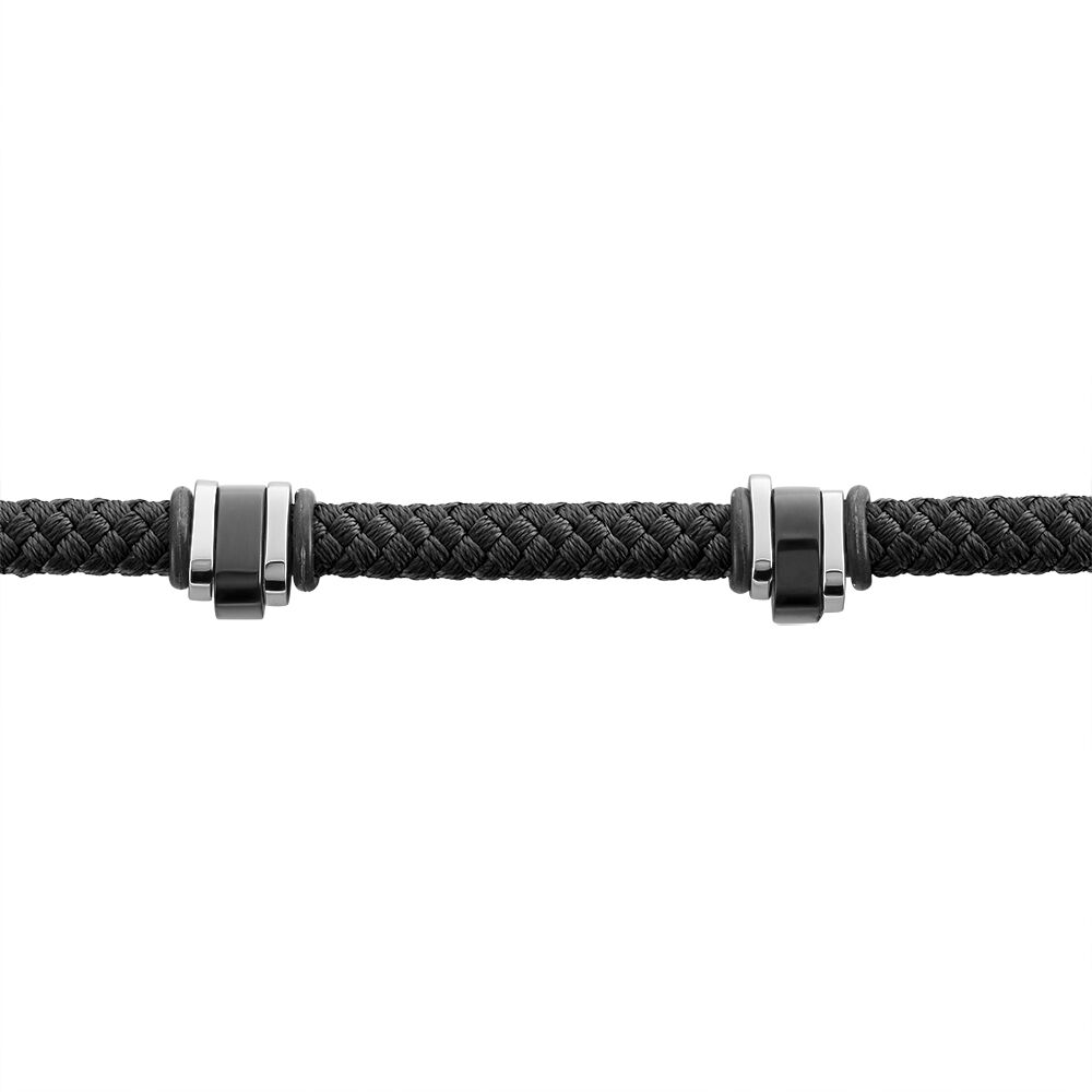 Bracelet Etienne Acier Blanc - Bracelets cordons Homme | Marc Orian