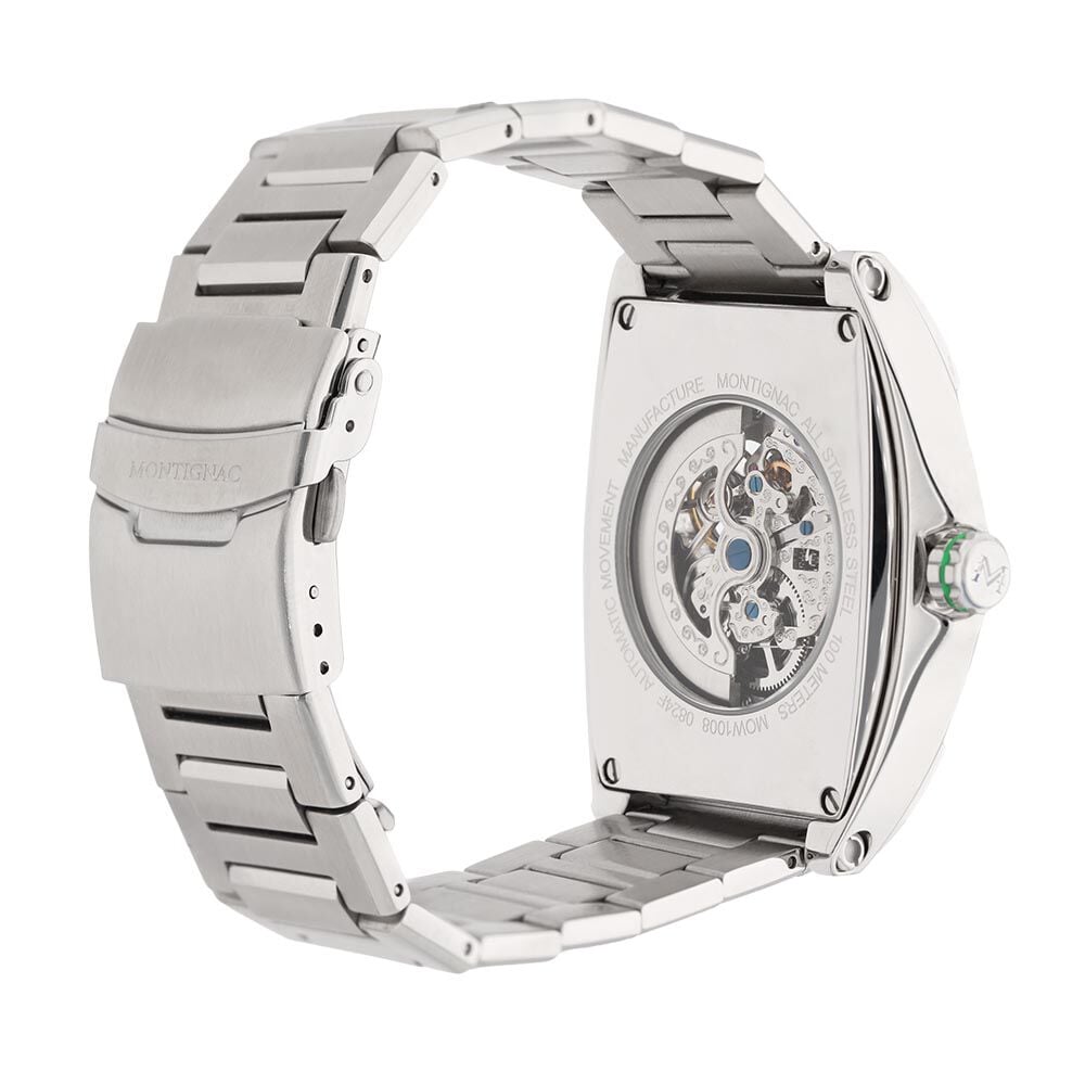 Montre Montignac Tonneau Automatique Vert - Montres automatiques Homme | Marc Orian