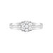 Bague Kate Or Blanc Diamant - Parures de mariage Femme | Marc Orian